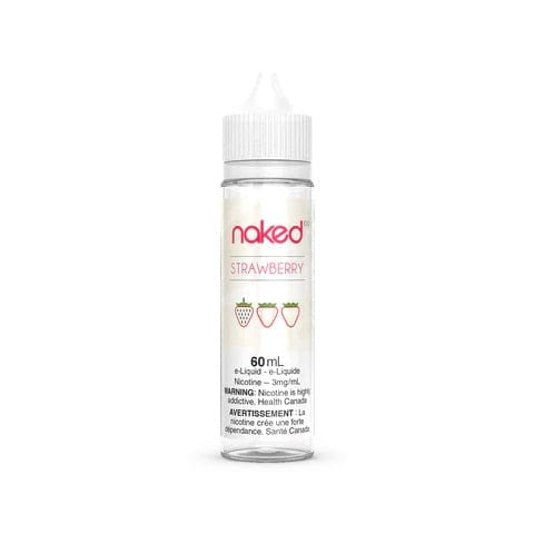 Naked 100 E-Liquid Strawberry 3mg/mL 60mL (Provincial)