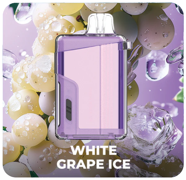 Uwell viscore 9000 White Grape Ice 20mg/ml disposable
