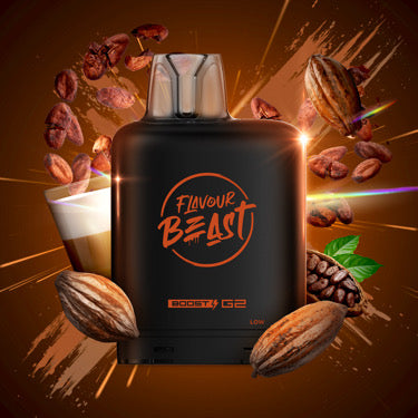 Flavour beast LevelX Boost G2 25k pod Loco Cocoa Latte 20mg/mL (provincial)