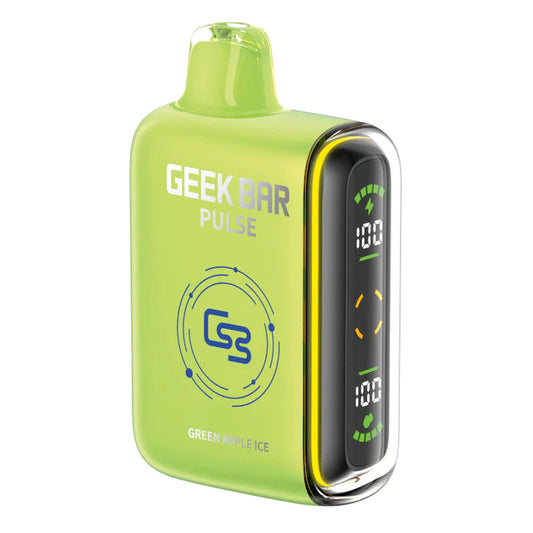 Geek Bar Pulse 9000 Green Apple Ice 20mg/mL Disposable (Provincial)
