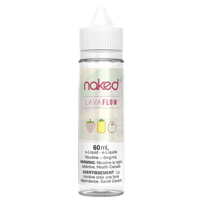 Naked 100 e-liquid Lava Flow 0mg/ml. 60ml (Provincial)