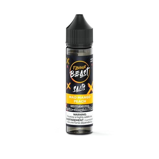 Flavour Beast E-liquid Mad Mango Peach 20mg/mL 60mL (provincial)