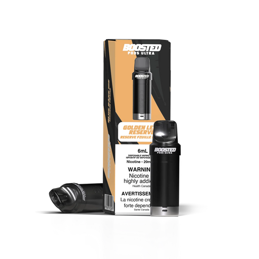 Boosted Ultra Pod I Golden Leaf Reserve 6k 20mg/ml 6ml (Provincial)