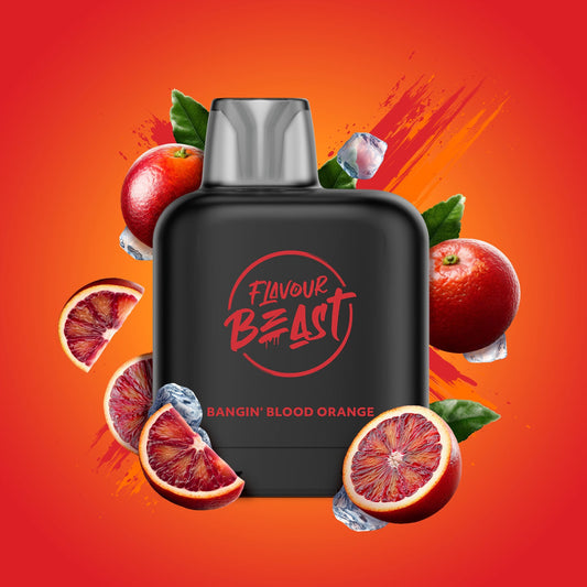 Flavour Beast LevelX Boost G2 Pod 15K/25k Bangin’ Blood Orange Iced 20mg/mL (Provincial)