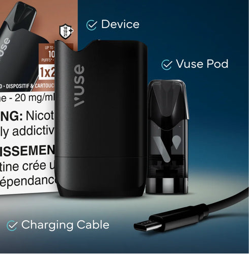 Vuse Pro One 1k ReadyToVape Kit Smooth Tobacco 20mg/mL (Provincial)