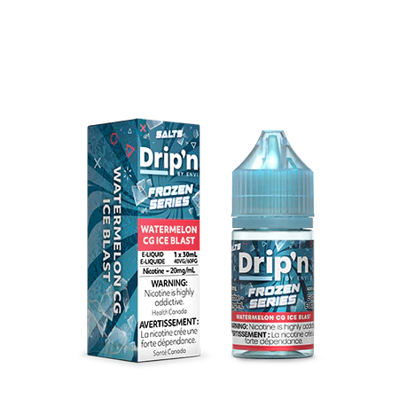 Drip’n E-liquid Frozen Series Watermelon CG Ice Blast 20mg 30mL (Provincial)