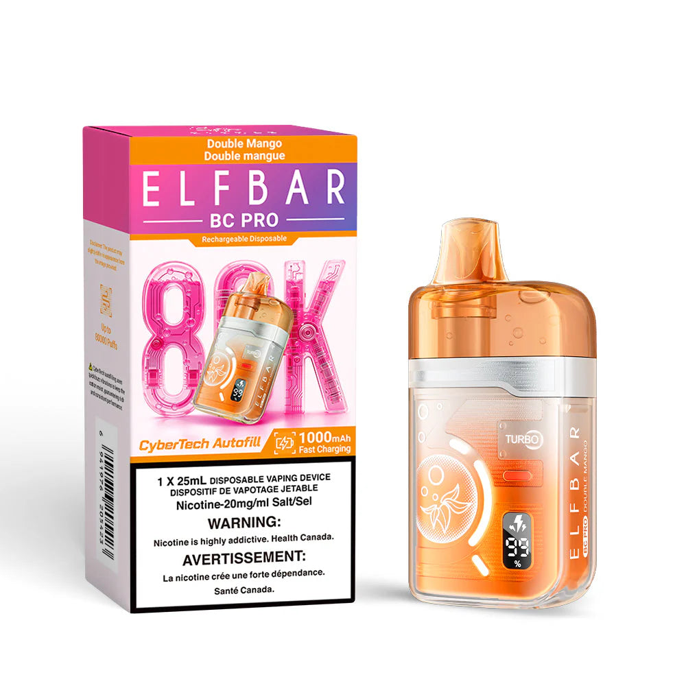 ELF BAR BC Pro 80k Double Mango 20mg/mL Disposable (Provincial)