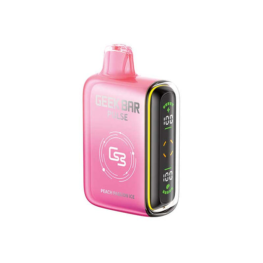 Geek Bar Pulse 9000 Peach Passion Ice 20mg/mL Disposable (Provincial)