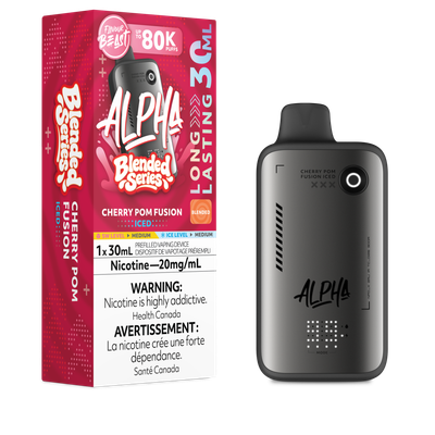 Flavour Beast Alpha 80K Cherry Pom Fusion Iced Blended Series 20mg/mL Disposable (Provincial)