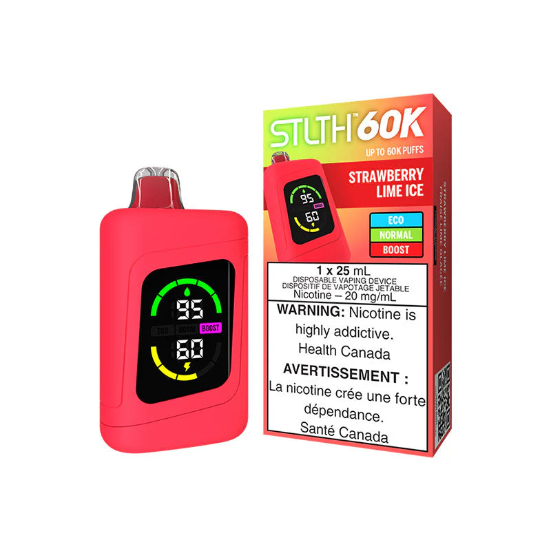 Stlth 60K Strawberry Lime Ice 20mg/mL disposable (Provincial)