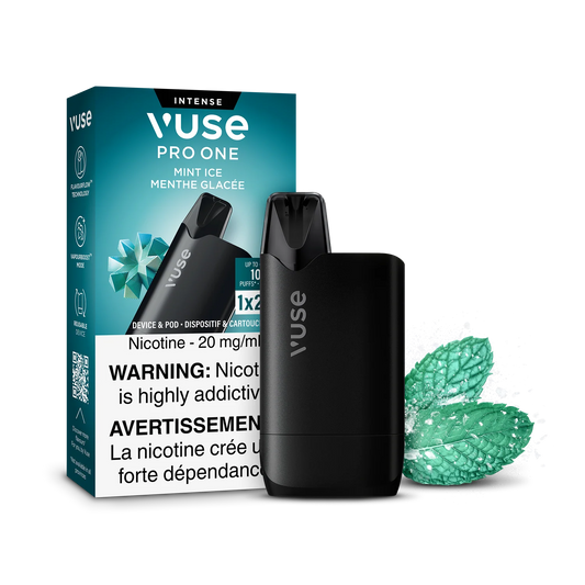Vuse Pro One 1k ReadyToVape Kit Mint Ice 20mg/mL (Provincial)