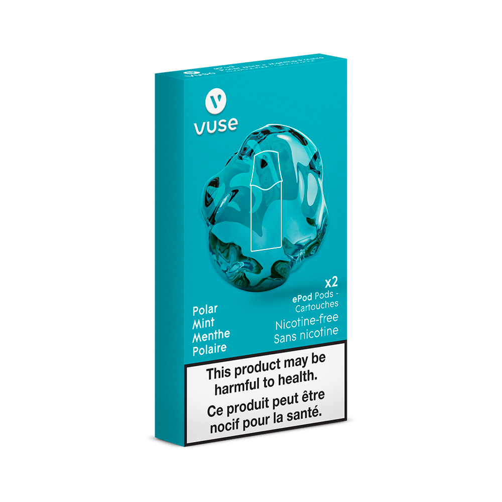 Vuse Epod Polar Mint Nicotine Free ×2 (Provincial)