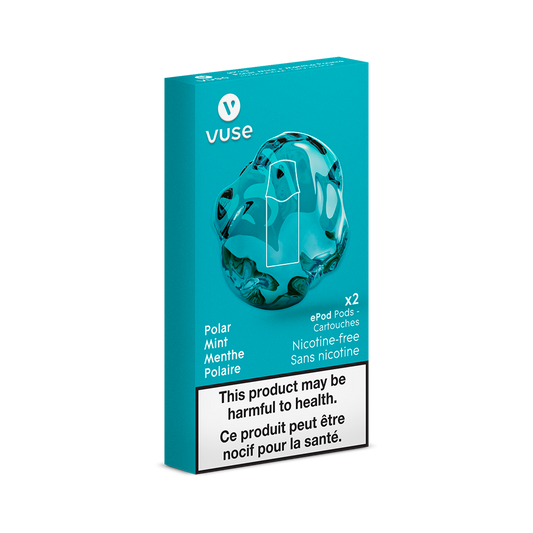 Vuse Epod Polar Mint Nicotine Free ×2 (Provincial)