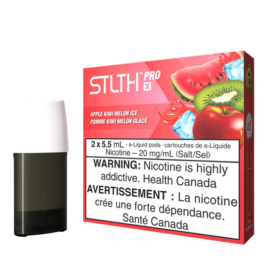 Stlth Pro X Pods Apple Kiwi Melon Ice 20mg/mL