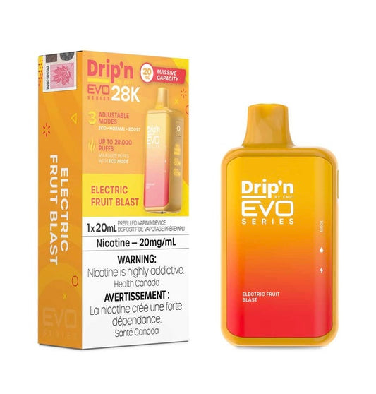 Drip’n EVO 28k Electric Fruit Blast 20mg/mL Disposable (Provincial)