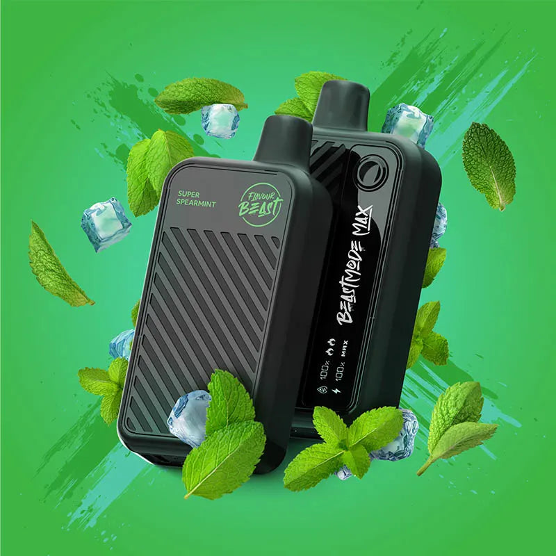 Flavour beast Mode Max 18k Super Spearmint ice 20mg/mL (provincial)