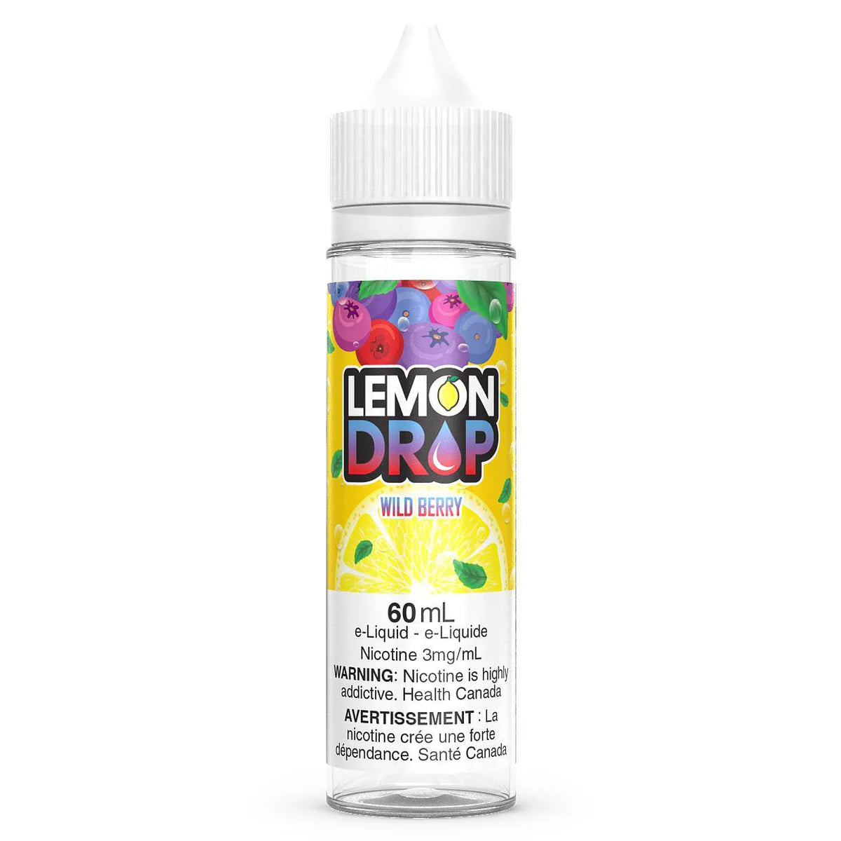 Lemon drop e-liquid Wild Berry 0mg/ml 60ml (Provincial)