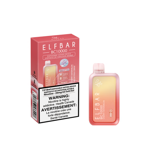 ELF BAR BC10000 Cherry Watermelon 20mg/mL Disposable (Provincial)