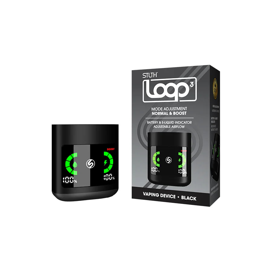 Stlth Loop 3 Closed Pod Device Black
