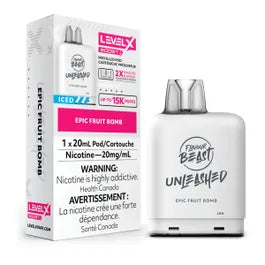 Flavour Beast Unleashed LevelX G2 Pod 25K Epic Fruit Bomb 20mg/mL (Provincial)
