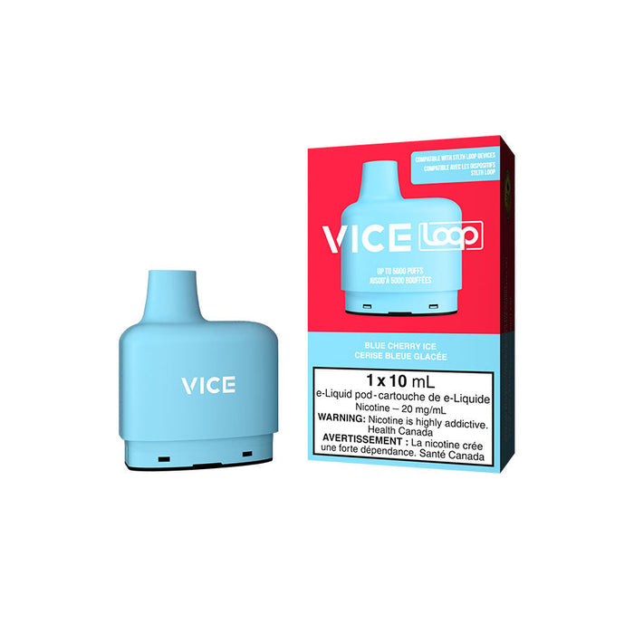 Vice Loop Pod Blue Cherry Ice 20mg/mL (Provincial)