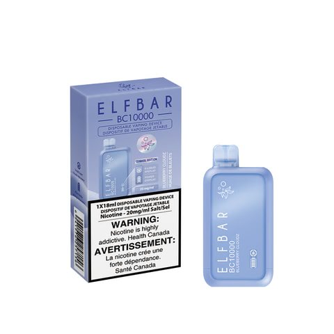 ELF BAR BC10000 Blueberry Cloudz 20mg/mL Disposable (Provincial)