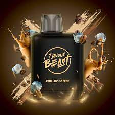 Flavour Beast LevelX Boost G2 Pod 15K/25k Chillin Coffee Iced 20mg/mL (Provincial)
