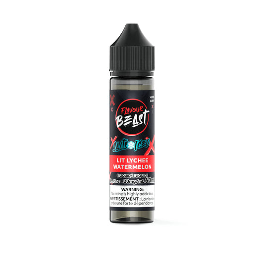 Flavour beast E-liquid Lit Lychee Watermelon Iced 20mg/ml 60ml (Provincial)