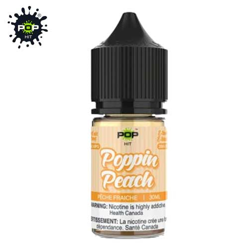 Pop Hit e-liquid Poppin Peach 20mg/mL 30mL (Provincial)