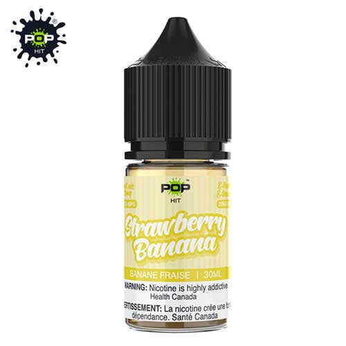 Pop Hit e-liquid Strawberry Banana 20mg/mL 30mL (Provincial)