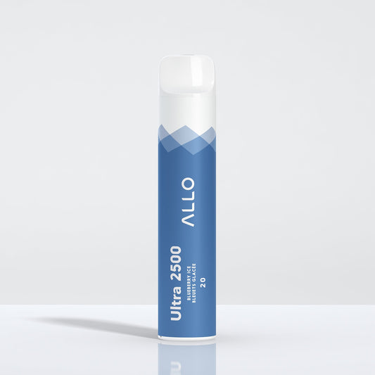 Allo ultra 2500 Blueberry Ice 10mg/mL disposable(provincial)