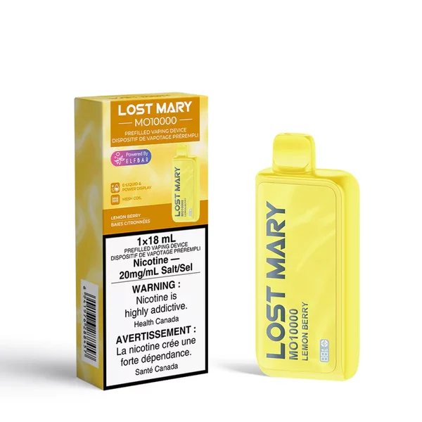 Lost Mary MO10000 Lemon Berry 20mg/mL disposable (Provincial)