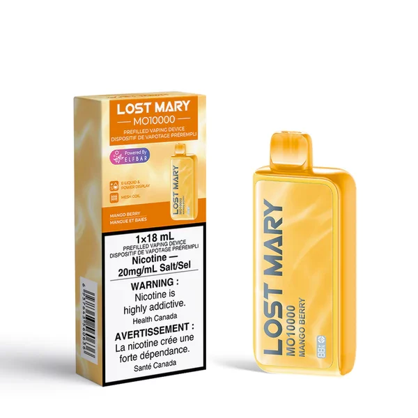 Lost Mary MO10000 Mango Berry 20mg/mL disposable (Provincial)