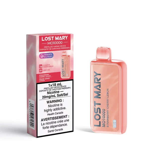 Lost Mary MO10000 Strawberry Cherry Lemon 20mg/mL disposable (Provincial)