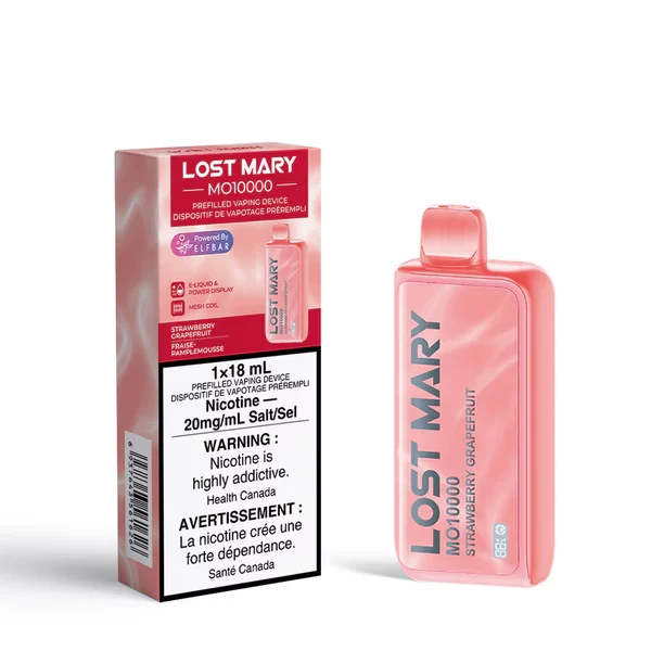 Lost Mary MO10000 Strawberry Grapefruit 20mg/mL disposable (Provincial)