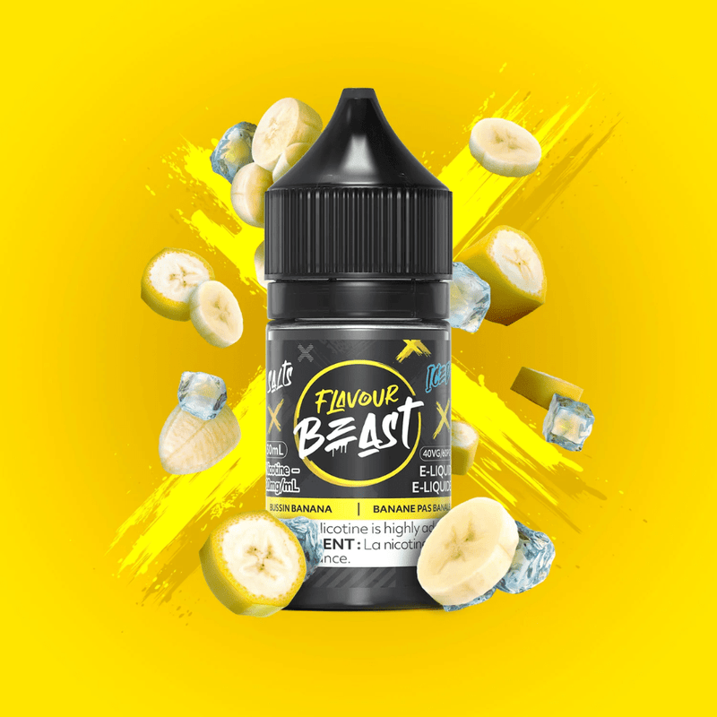 Flavour Beast E-liquid Bussin Banana 10mg/mL 30mL (Provincial)