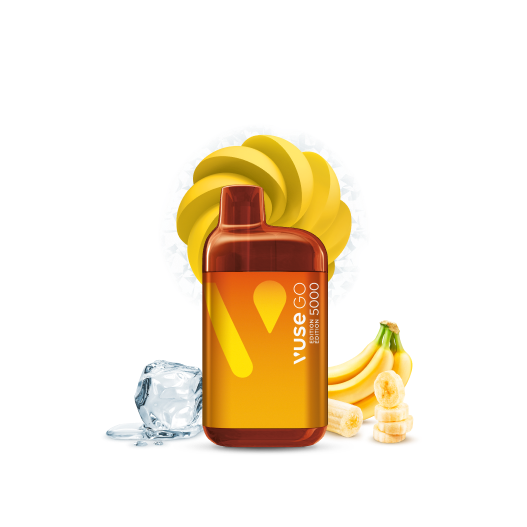 Vuse Go 5000 Banana Ice 20mg/mL Disposable (Provincial )
