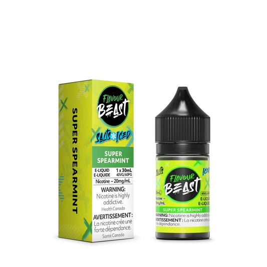Flavour Beast E-liquid Super Spearmint Iced 20mg/mL 30mL (Provincial)