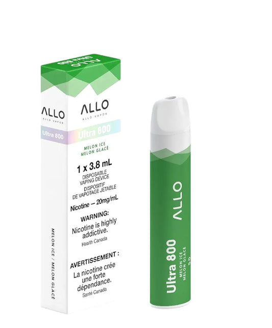 Allo ultra 800 Melon Ice 20mg/mL disposable (Provincial)