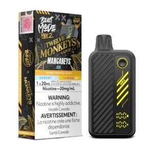 Flavour Beast Max 2 Twelve Monkeys 50k Mangabeys Iced 20mg/mL disposable (Provincial)
