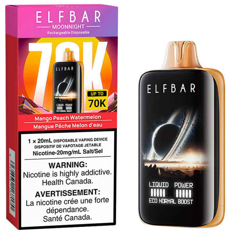ELF BAR Moonnight 70k Mango Peach Watermelon 20mg/mL Disposable (Provincial)