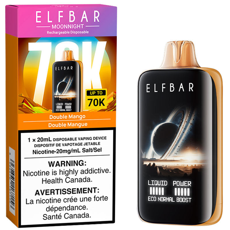 ELF BAR MoonNight 70k Double Mango 20mg/mL Disposable (Provincial)