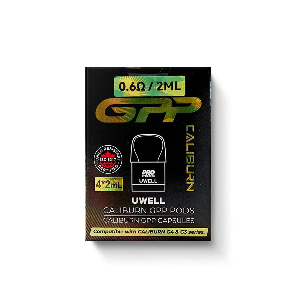 Caliburn GPP Replacement Pods 0.6Ω 2mL 4Pack