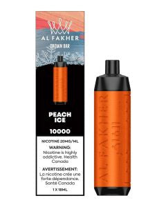 Crown Bar Crystal Al Fakher - Peach Ice 10k Pro 20mg/ml Disposable (Provincial)