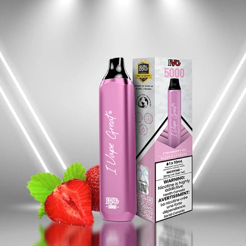 IVG 5000 Strawberry Ice 20 mg/mL disposable(Provincial)