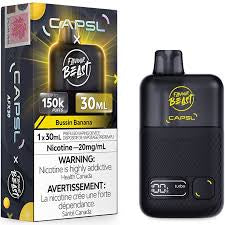 Capsl x Favour Beast 150k Bussin Banana Iced 20mg/30ml Disposable (Provincial)