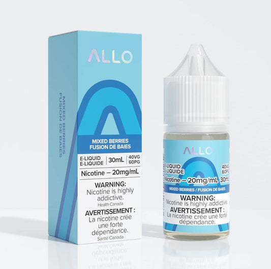 Allo E-Liquid Mixed Berries 20mg/ml 30mL(provincial)