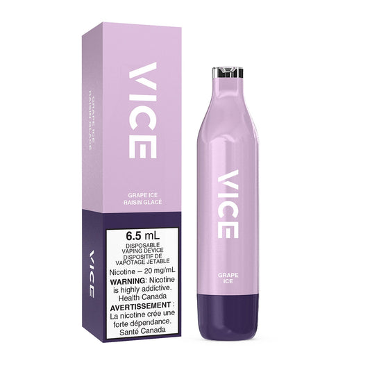 Vice 2500 Grape Ice 20mg/mL disposable (Provincial)