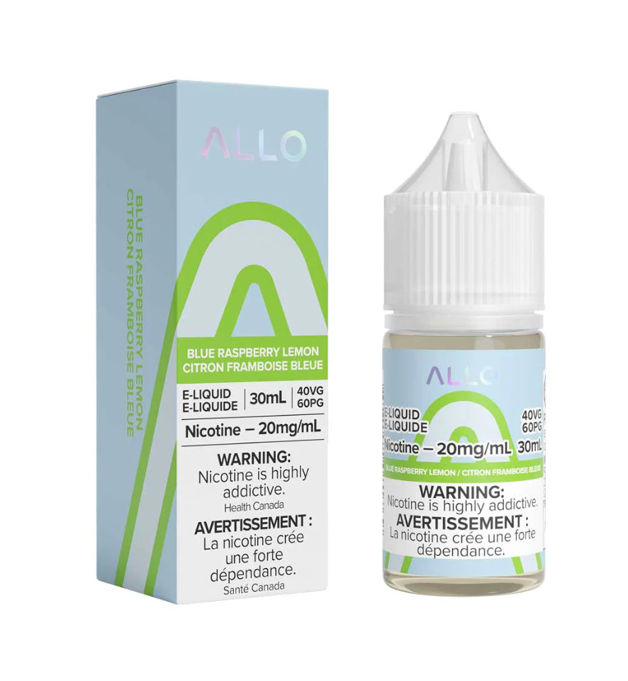 Allo e-liquid Blue Raspberry Lemon 20mg/mL 30mL (Provincial)
