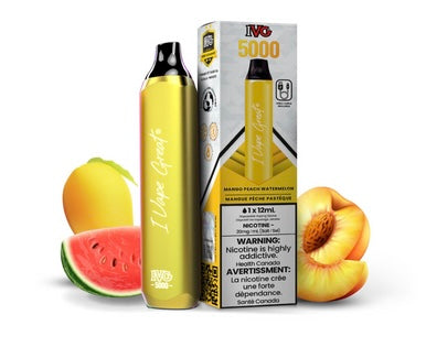 Ivg 5000 Mango Peach Watermelon 20mg/mL Disposable(Provincial)